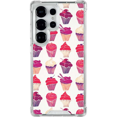 Cupcakes by Cat Coq Galaxy S25 Ultra Clear Case